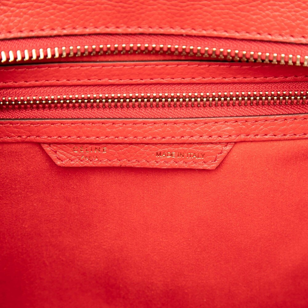 Pre-Loved Celine Micro Calfskin Luggage Tote - Picture 5 of 7